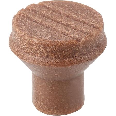 Kipp Mushroom Knob Size:2 D=M06 D1=25 Biopolymer, Natural Breech K0251.1006143